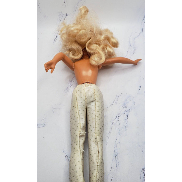 Vintage Mattel 1987 Barbie Doll Teen Fun Skipper With Purple Eyes - Picture 6 of 7